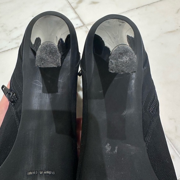 Stuart Weitzman heeled ankle boots with buckle - Picture 9 of 10